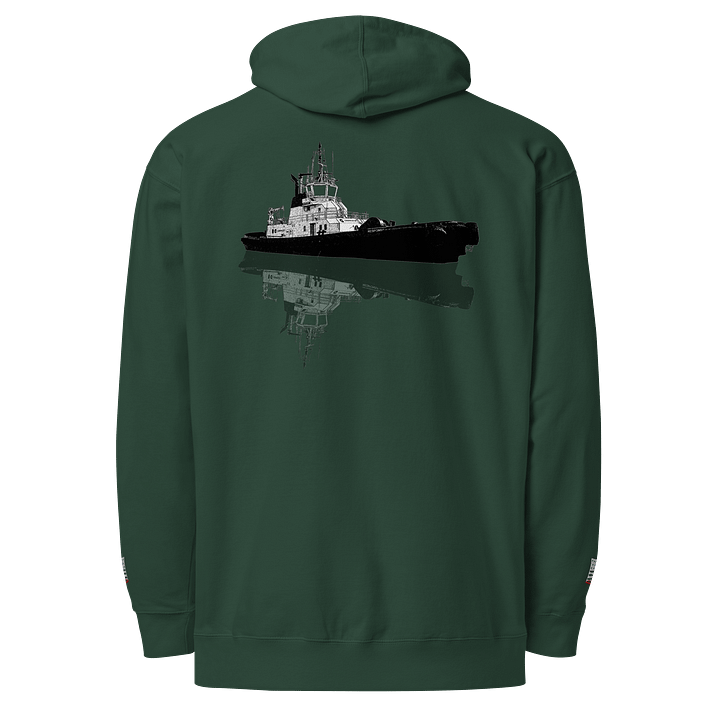 Tug Response and Reflection - Twin Anchor Front & sleeves (embroidered) product image (1)