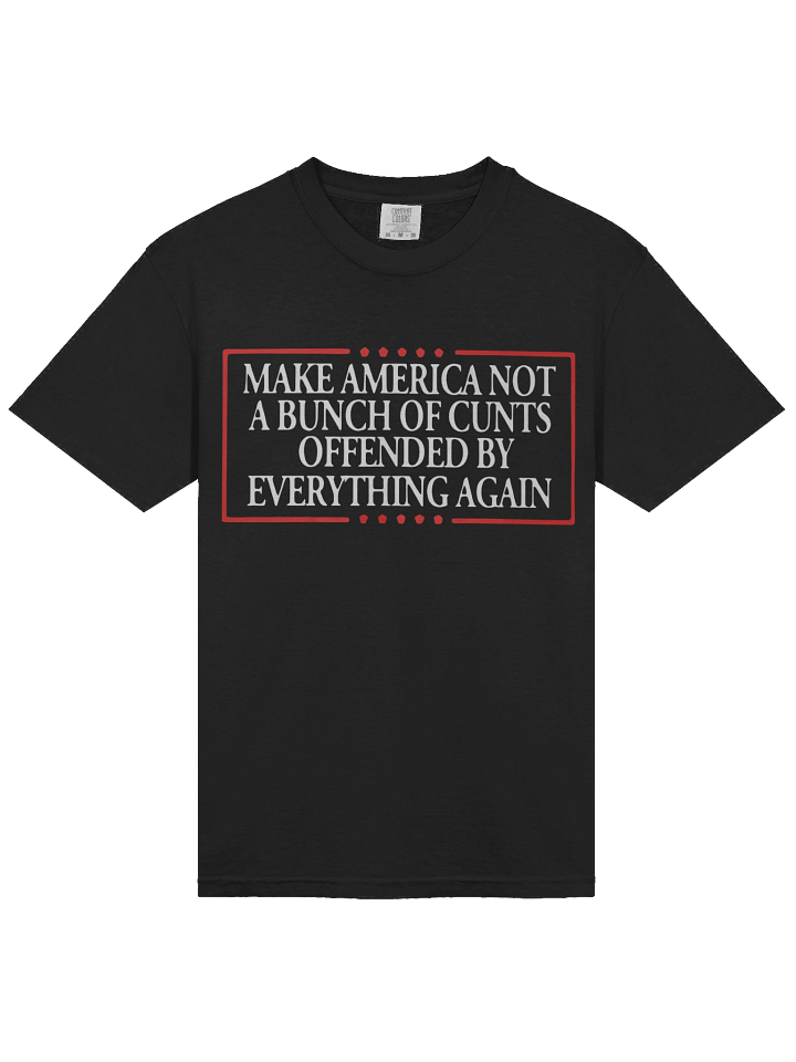 Make America Not A Bunch Of Cunts Offended By Everything Again T-shirt product image (2)