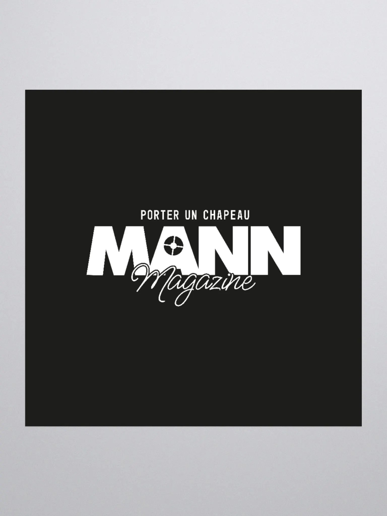 MANN Magazine Black Sticker product image (1)