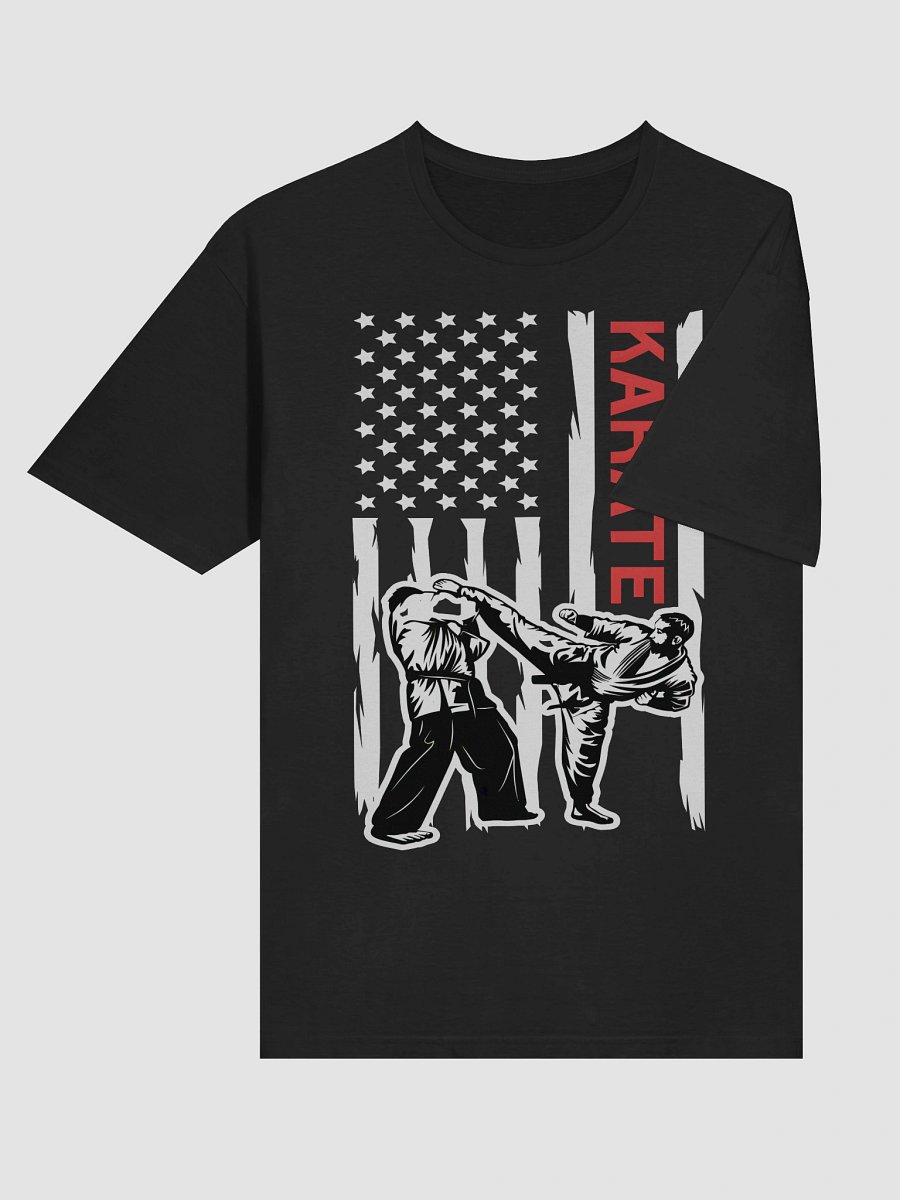 American Flag Karate T-Shirt product image (6)