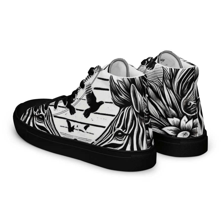 Zebra Sunrise High Tops product image (6)