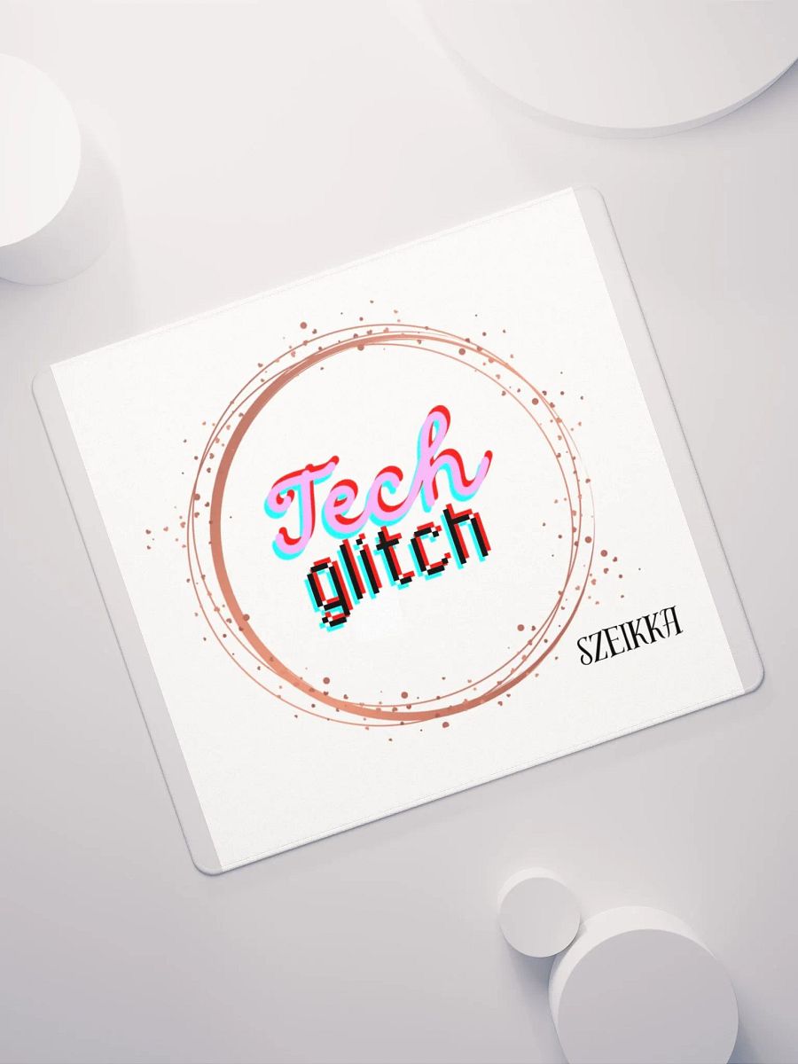 Tech Glitch Gaming Mouse Pad product image (11)