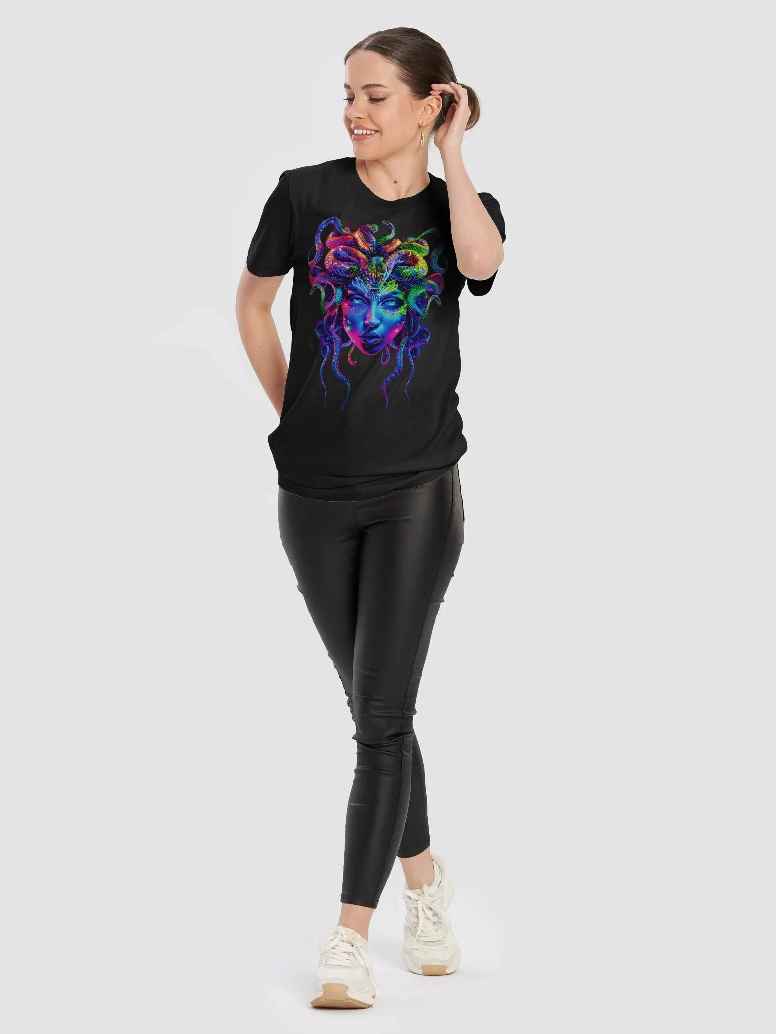 Neon Medusa Graphic Tee product image (19)