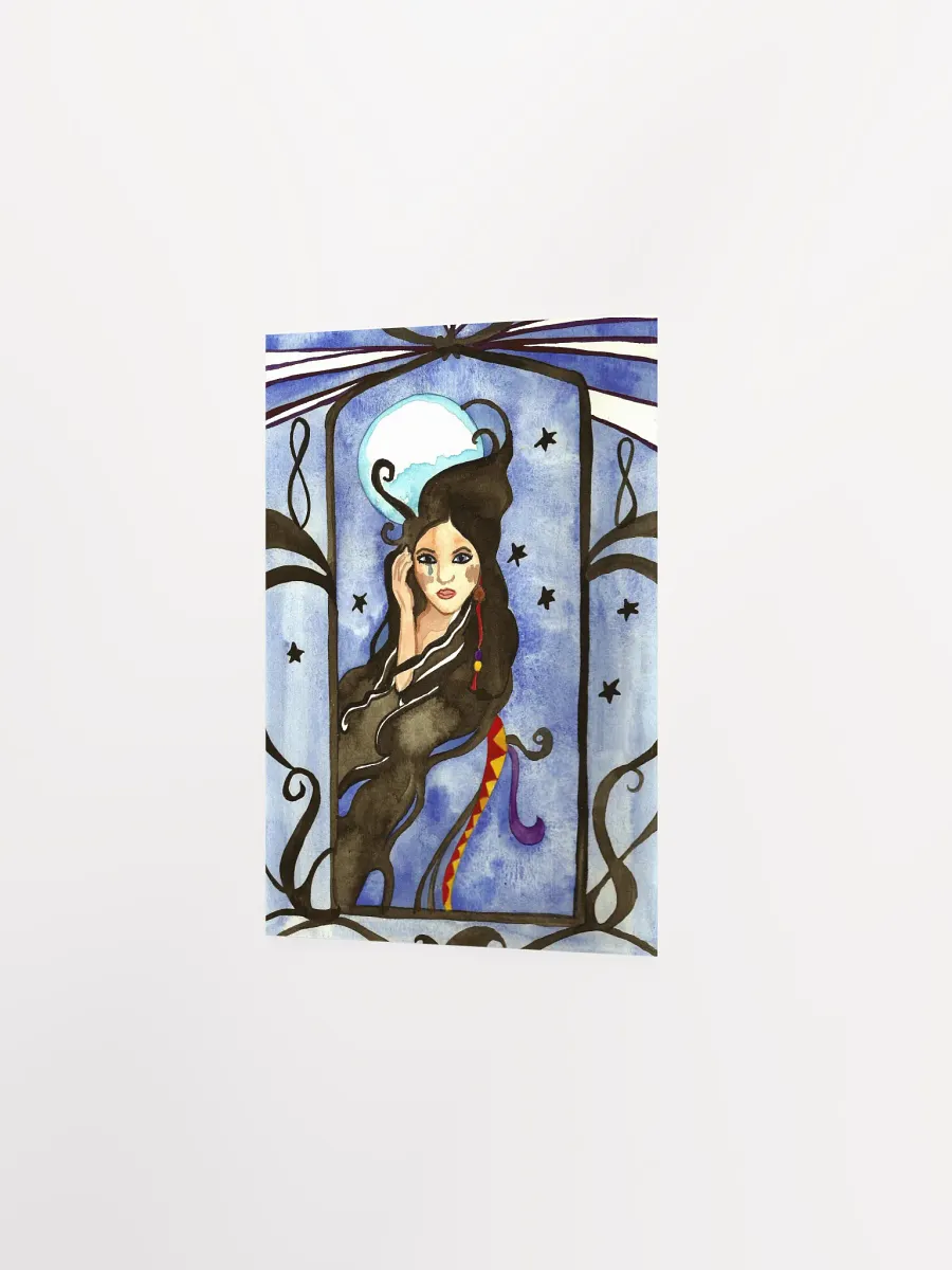 Kuutar Goddess Of The Moon Art Print product image (12)