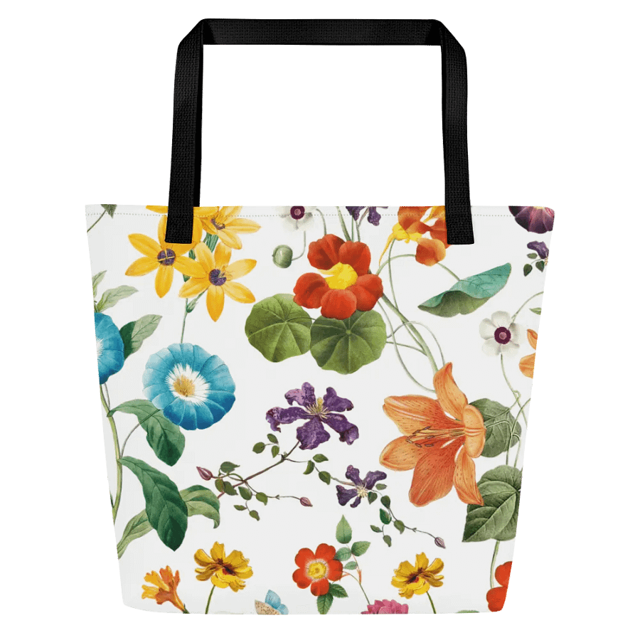 "Exotic Blooms" Tote Bag product image (1)