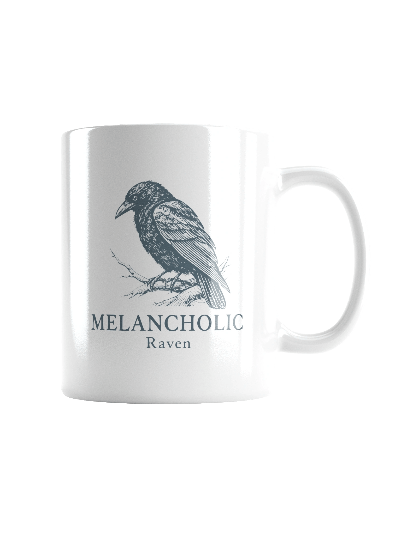 Melancholic Raven Ceramic Mug product image (2)