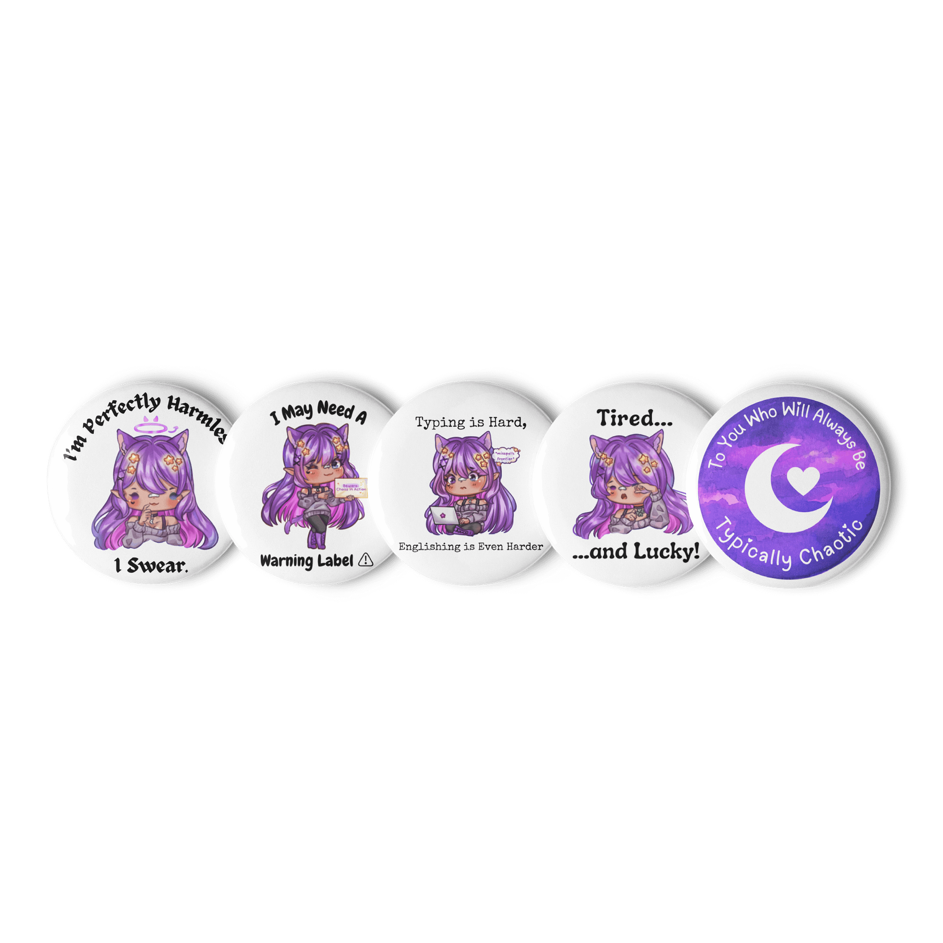 Typically Chaotic Button Set product image (1)
