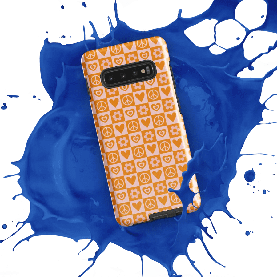 Peace, Love, and Harmony Tough Case for Samsung® product image (52)