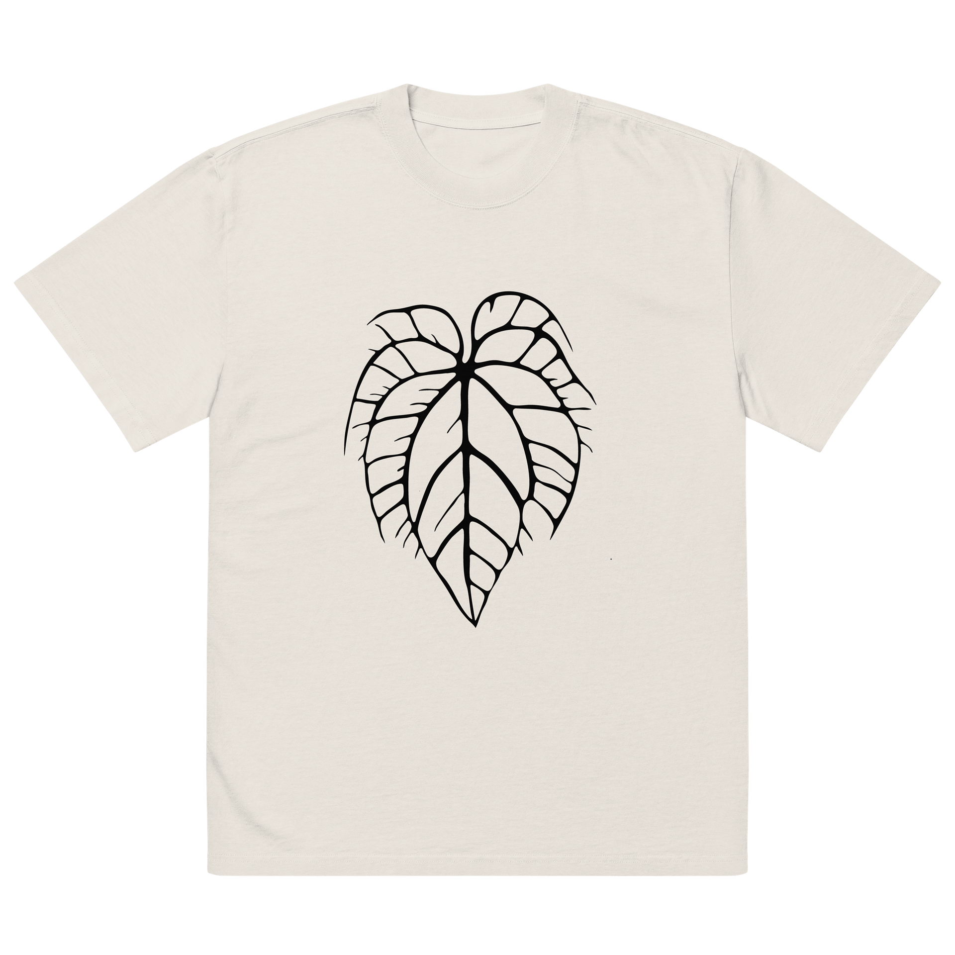 ANTHURIUM CRYSTALLINUM SKELETON - Oversized Faded T-Shirt product image (4)