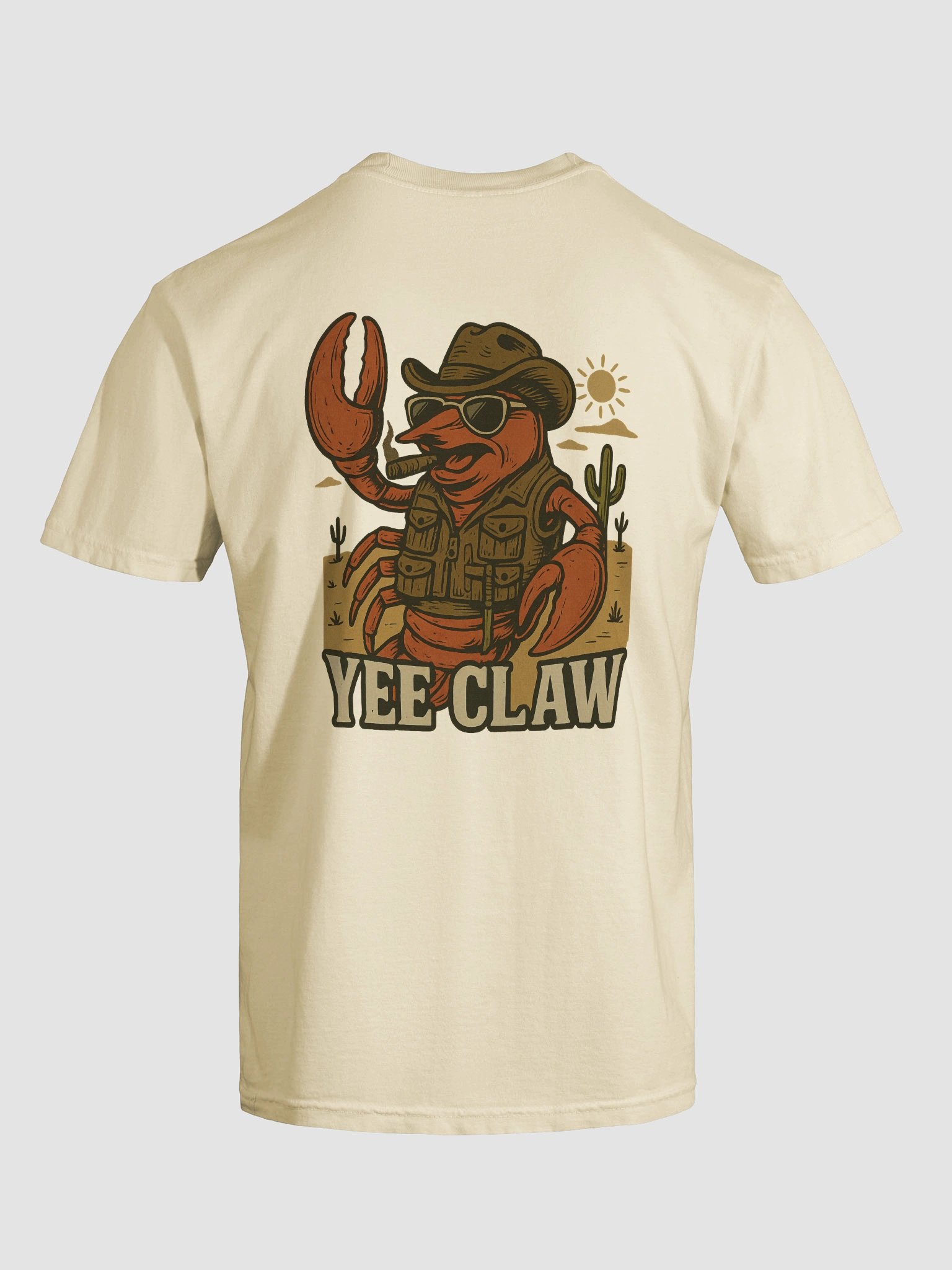 Yee Claw – Crawfish Cowboy Outlaw Design product image (9)