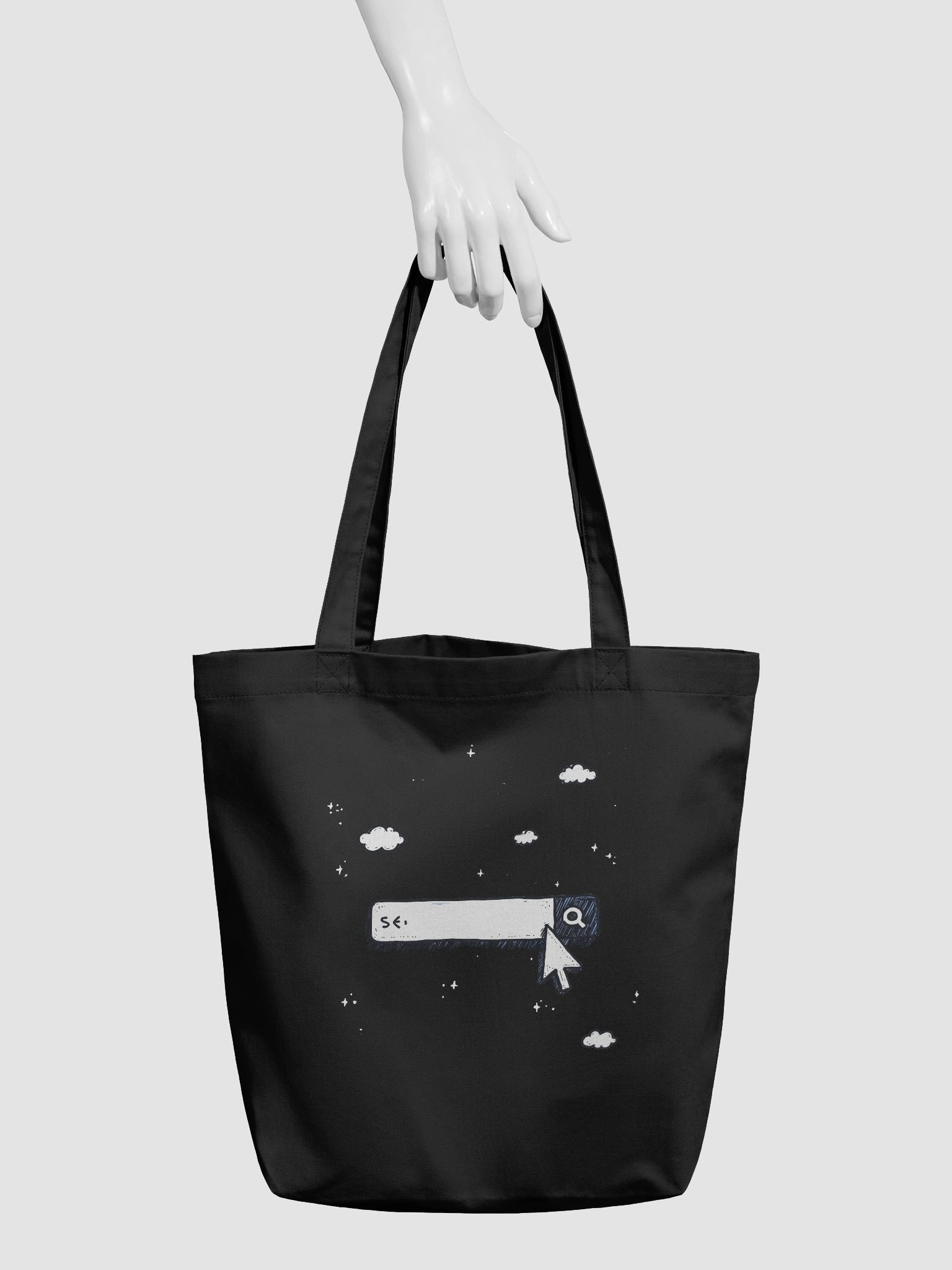 Starry Night Search Bar Design ECO - Friendly Tote Bag product image (6)