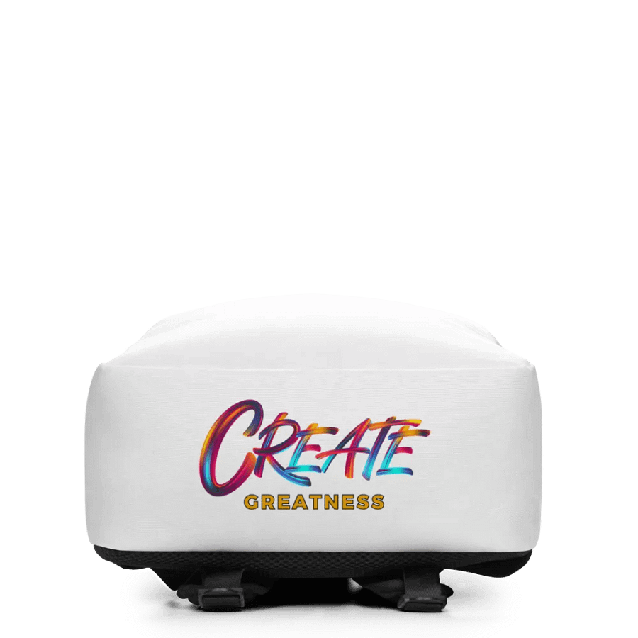 Create Greatness Large Print Backpack product image (6)