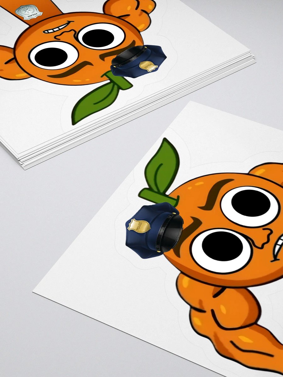 Udin Din Policeman stickers product image (4)