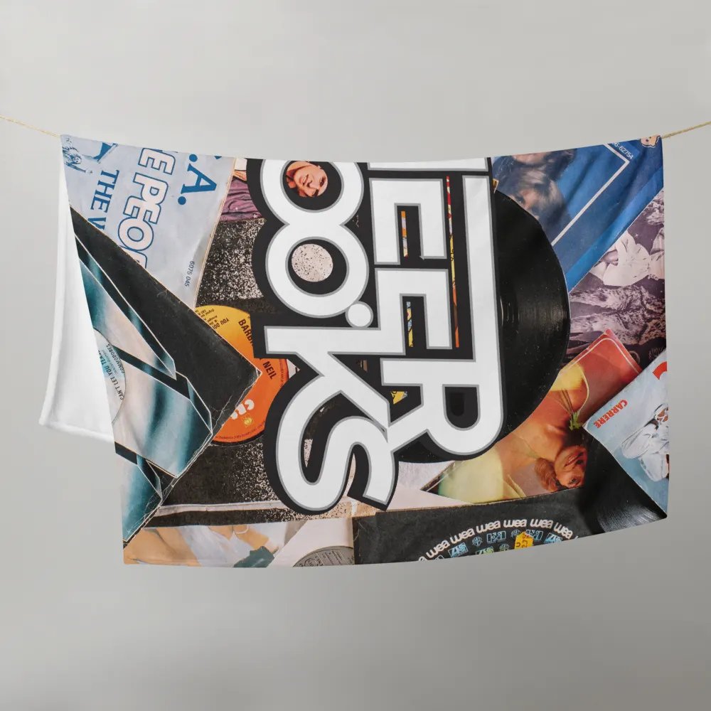 Logo & Records Throw Blanket product image (21)