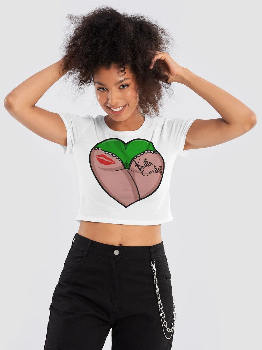 GREEN KILLA EMMY HEART BUTT CROP TOP product image (9)