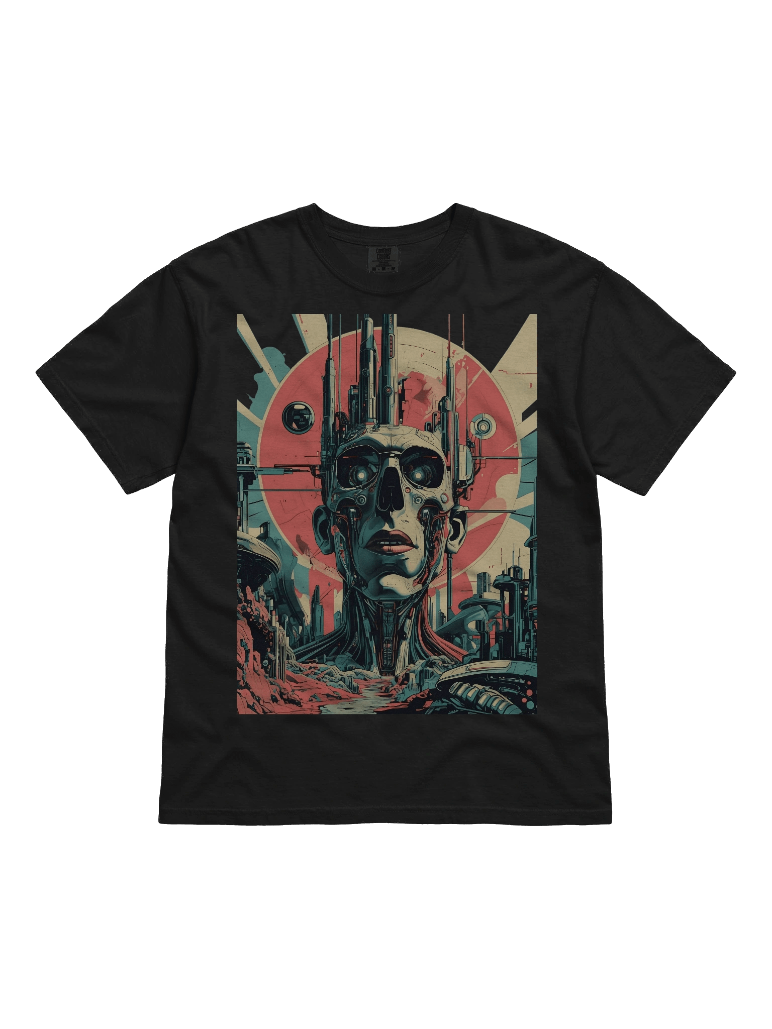 Retro-Futuristic Overlord Heavyweight T-Shirt product image (1)