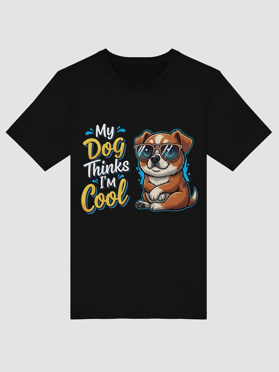 My Dog Thinks I'm Cool – Golden Retriever Cartoon T-Shirt product image (5)