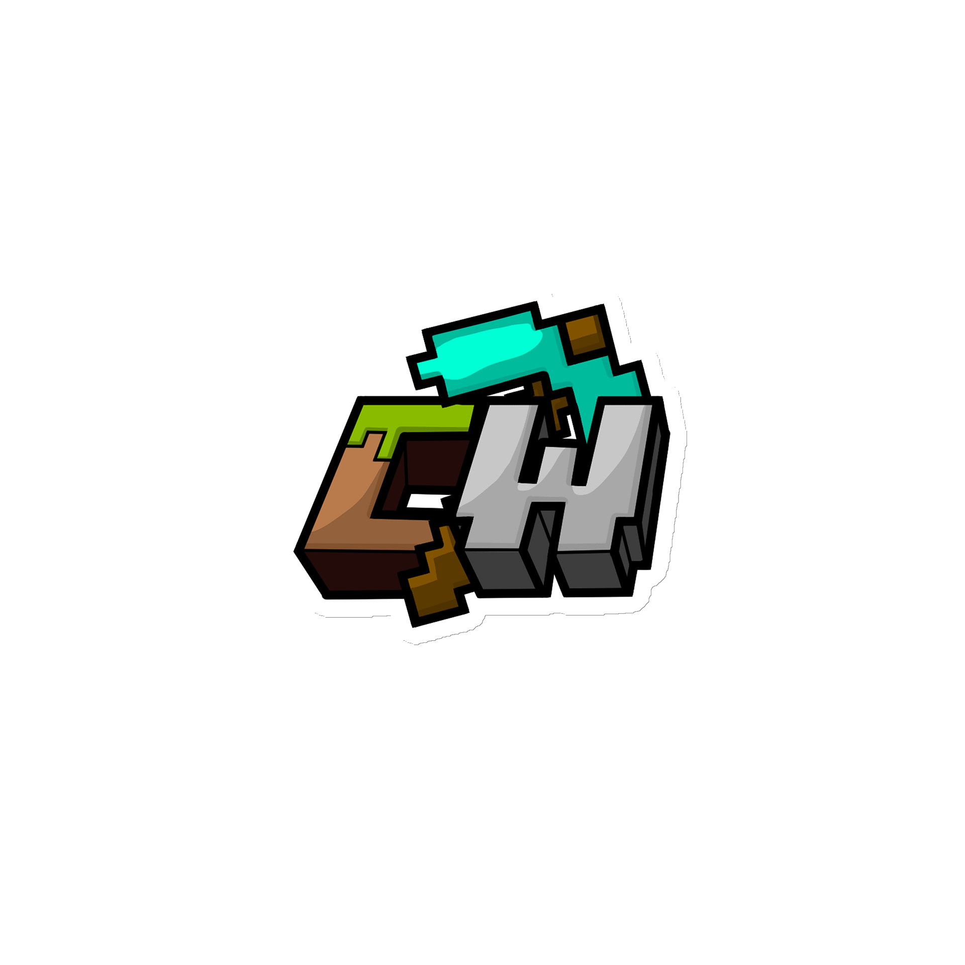 CraftWorks Logo Die-Cut Magnet product image (1)