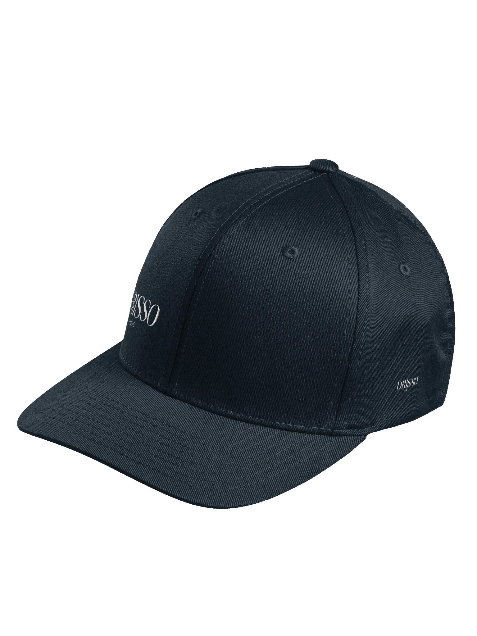 Drisso Paris™ Black Flexfit Structured Fitted Cap product image (2)