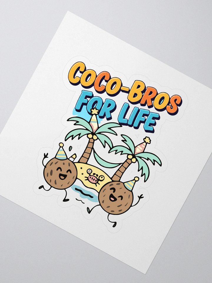 COCO-BROS FOR LIFE Kiss Cut Stickers product image (2)