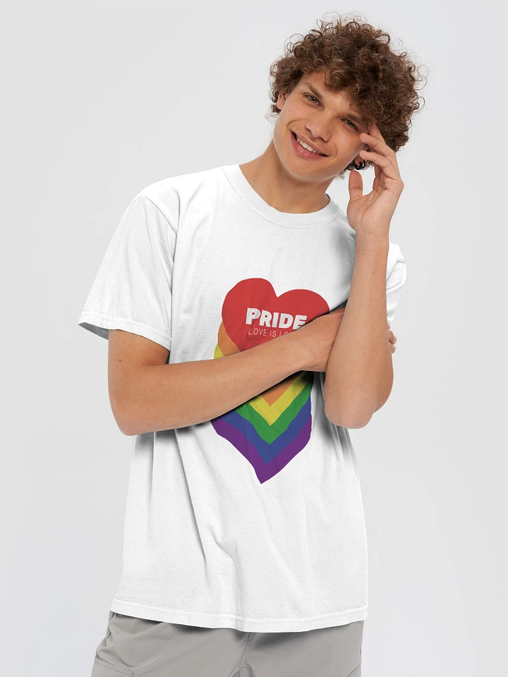 PRIDE = Love Is Love (6-Color Rainbow) - T-Shirt product image (2)