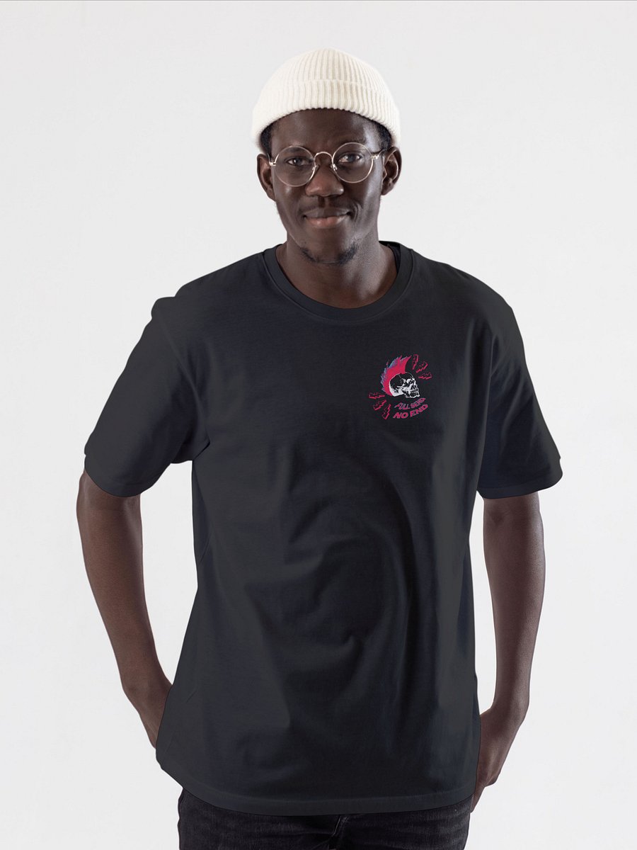 FULL SEND - NO END Black Tee product image (12)
