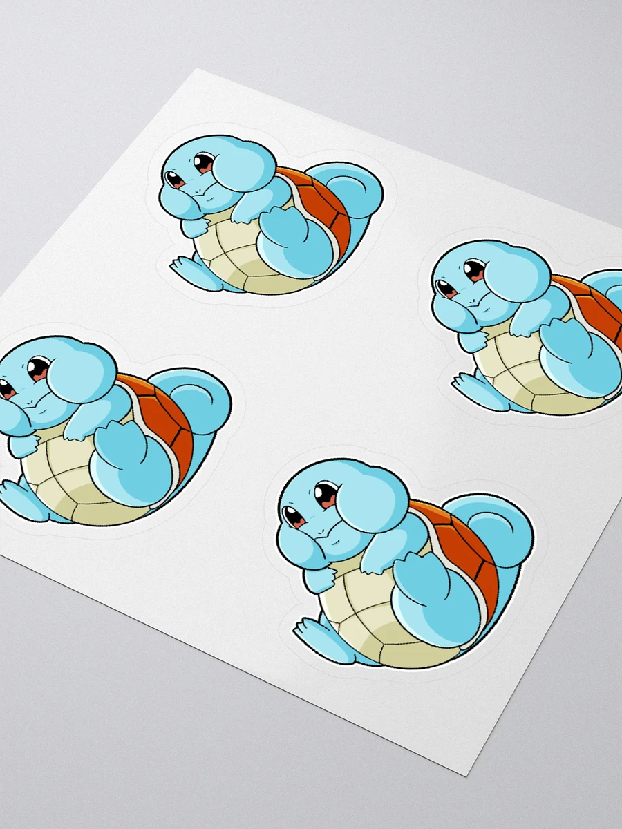 Chubby Squirtle Sticker Sheet product image (3)