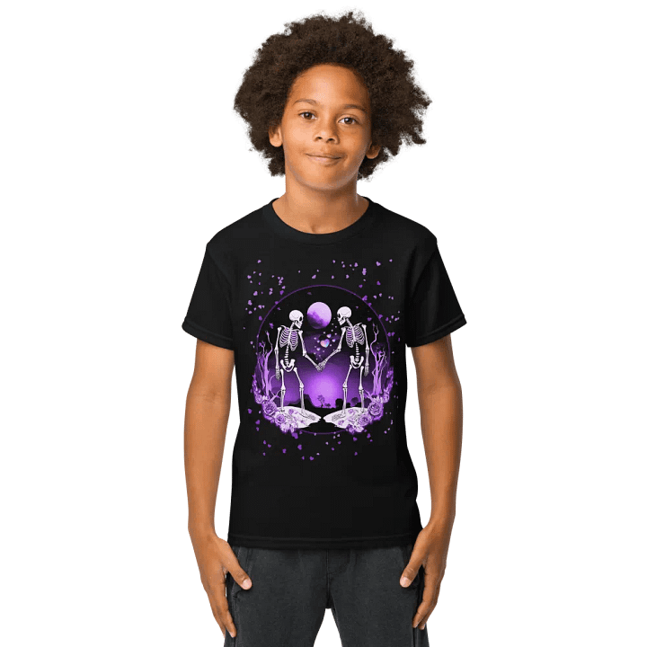 Cosmic Love Skeletons Kids Performance Tee product image (5)