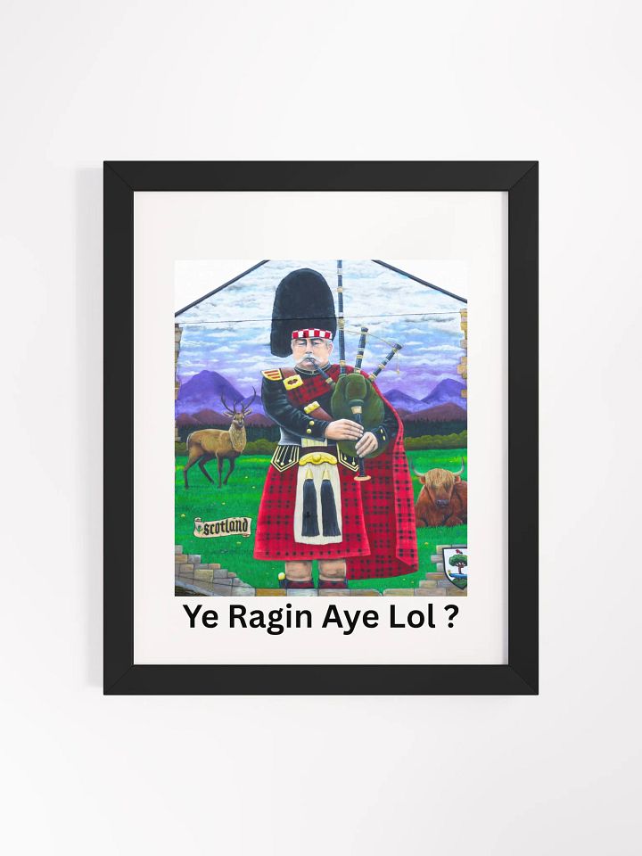 Framed Photograph - Cardonald Piper product image (1)