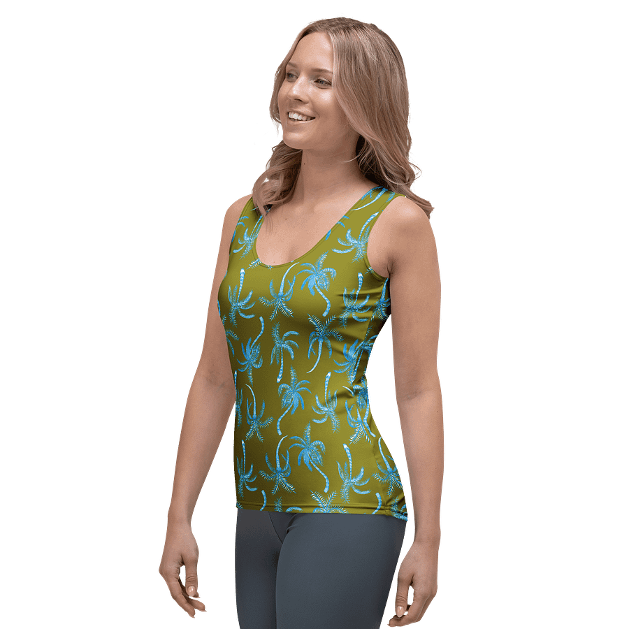 Neon Palmtree | Womens Tank Top product image (6)