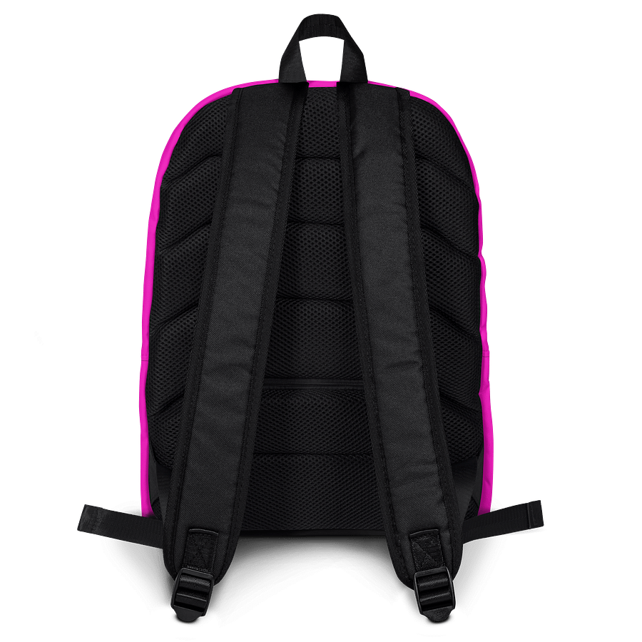 Patient PixelZ All-Over Print Backpack (Hot Pink) product image (5)