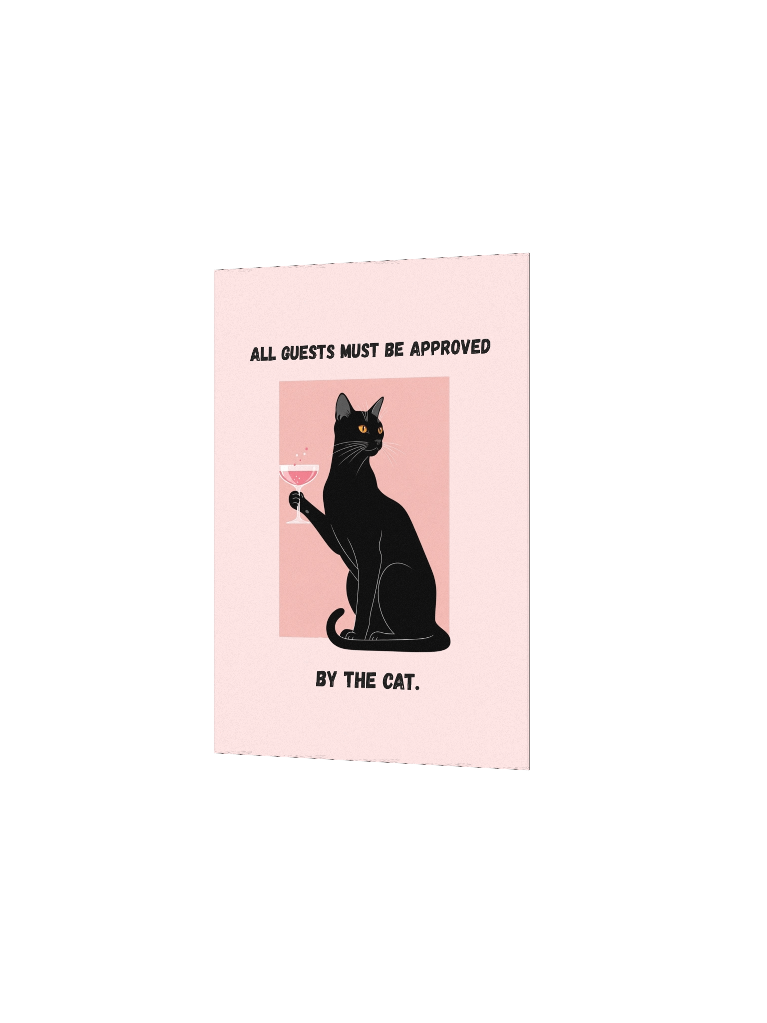Whimsical Cat Approved Matte Poster product image (5)