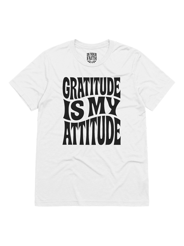 Gratitude Is My Attitude T-Shirt product image (1)