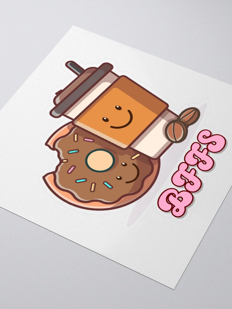 BFFs Coffee and Donut Sticker product image (3)