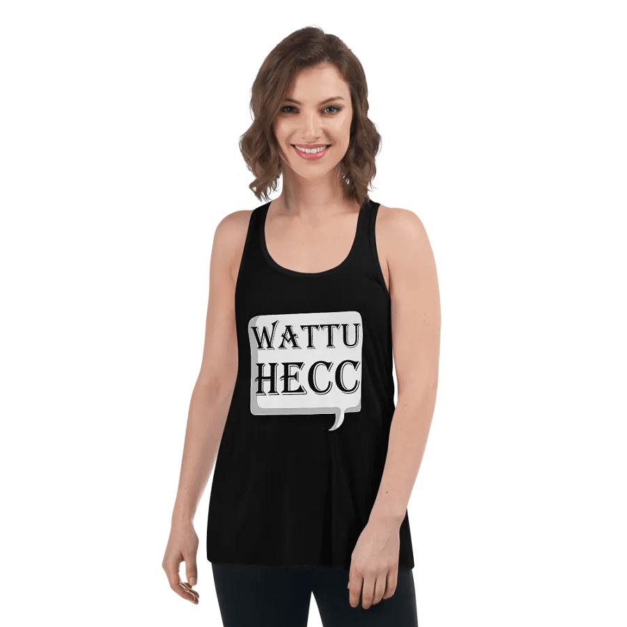 wattuhecc Bella+Canvas Women's Flowy Racerback Tank product image (1)