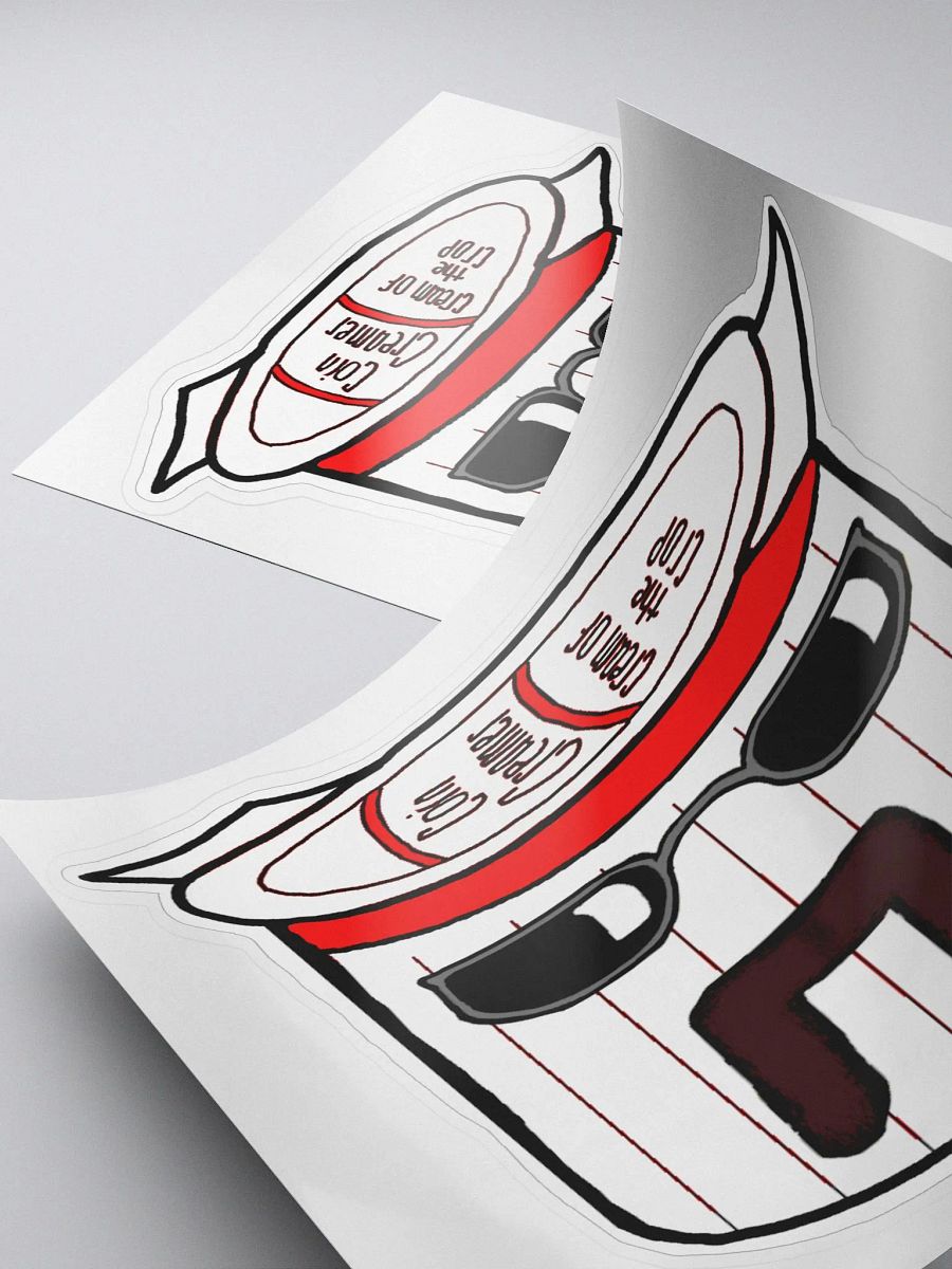 Cream of the Crop Sticker product image (4)