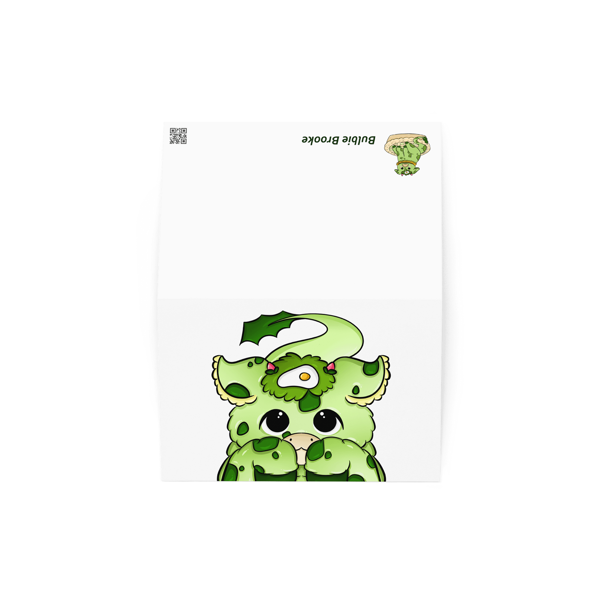 "Peekin' Bud" Greeting Card product image (2)