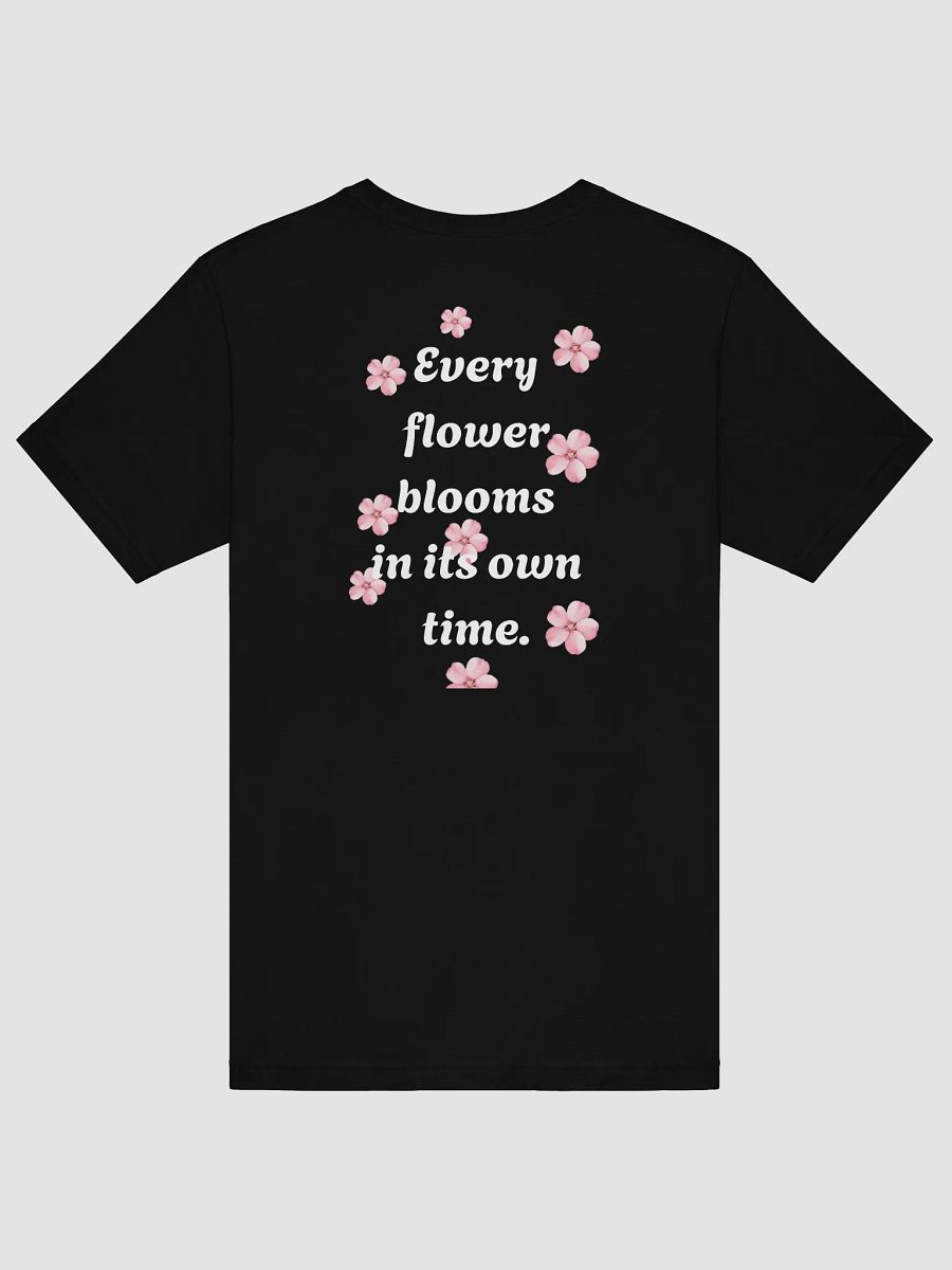 I am a Blooming Believer T-Shirt (Black/White) product image (6)