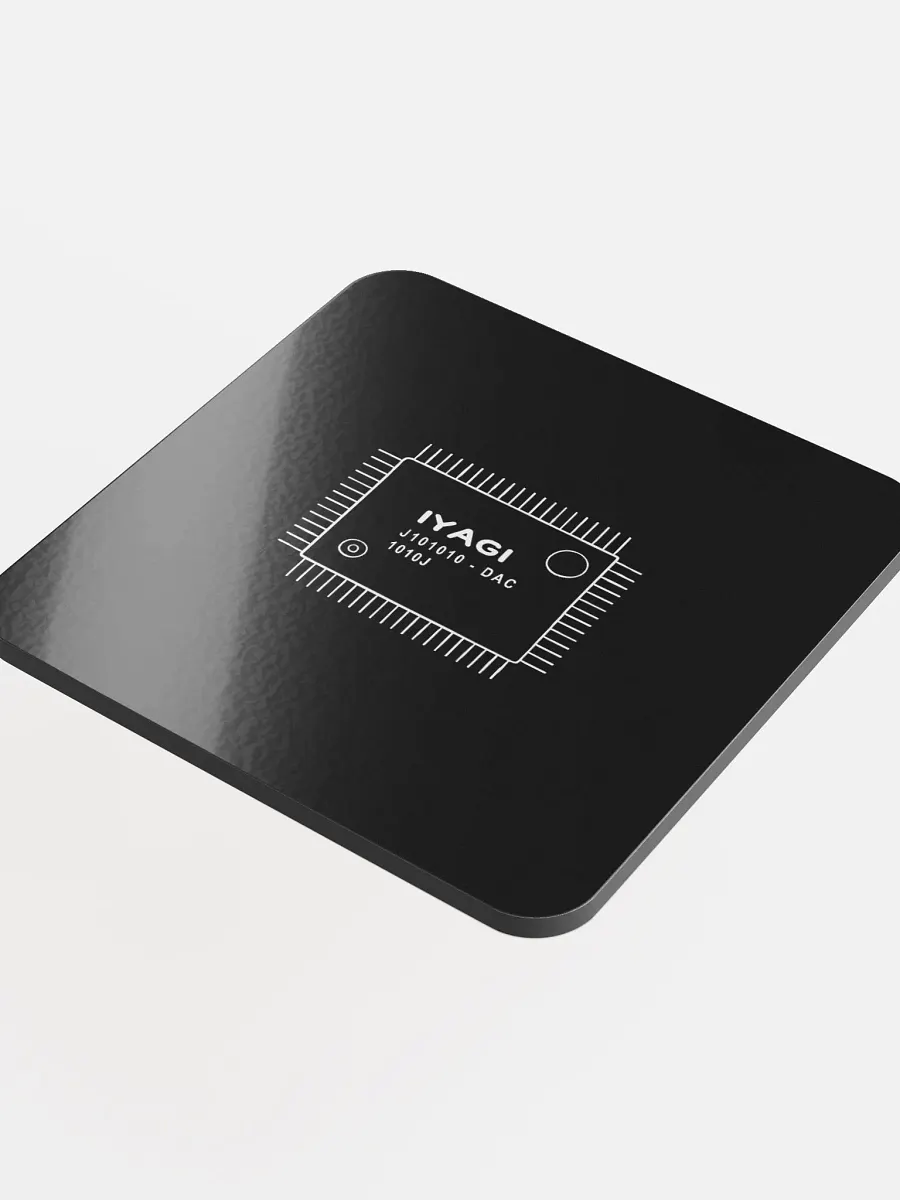 iyagi DAC Chip Coaster (black) product image (4)