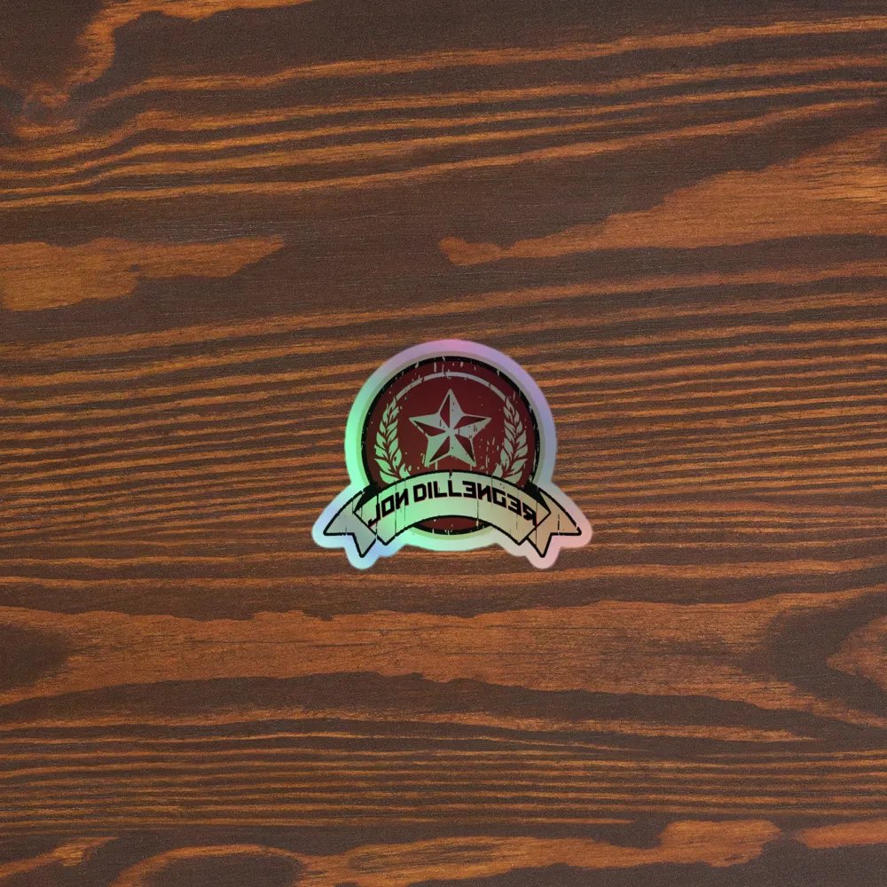 JD Logo Holo Sticker product image (5)