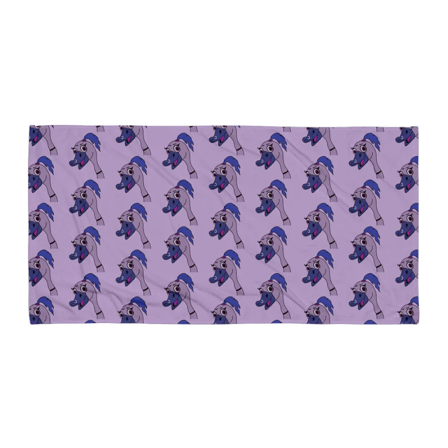 Purple Grungy Goose Towel product image (1)
