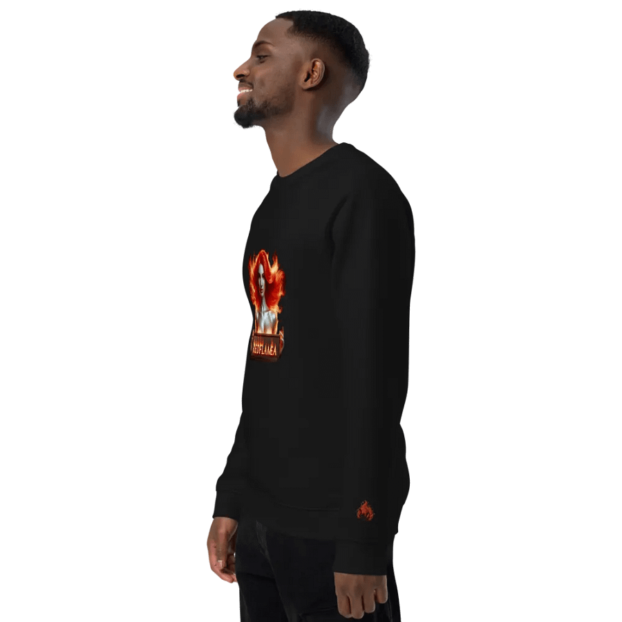 Flaming Red unisex sweatshirt product image (3)