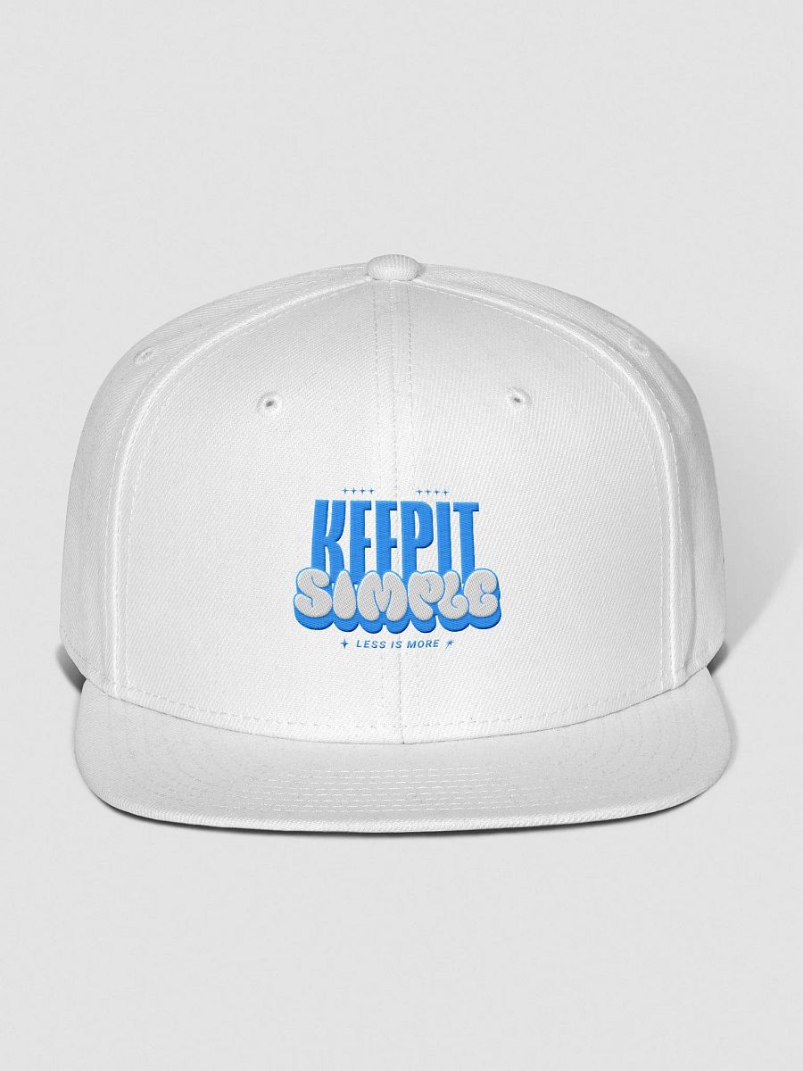Otto Wool Blend Snapback Cap product image (1)