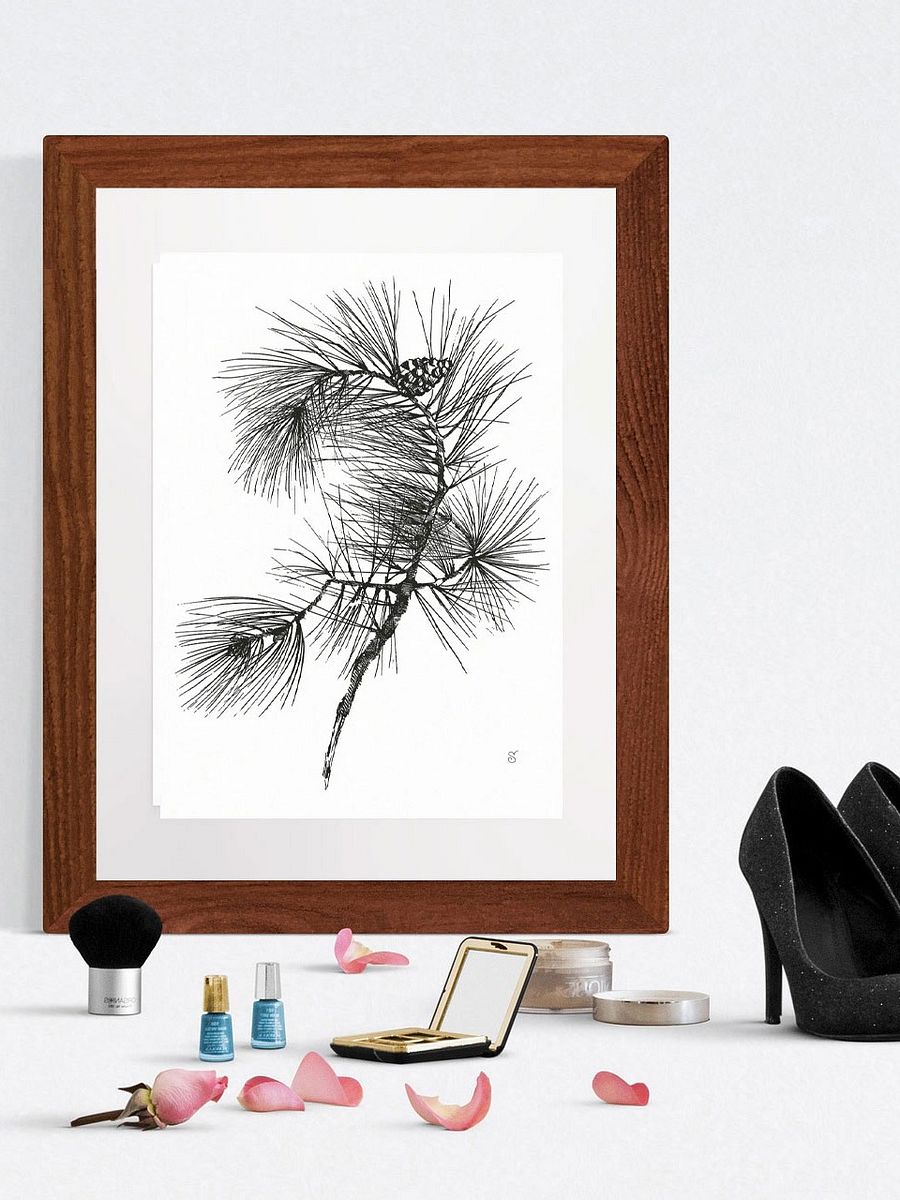 Whimsical Pine Branch Poster - Pine Branch product image (5)