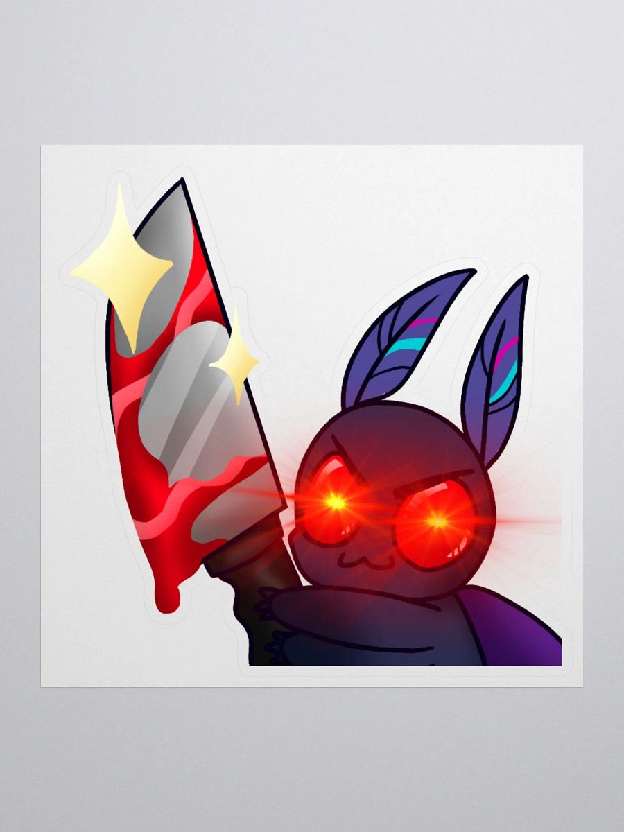 Deebles with a Knife Sticker product image (1)