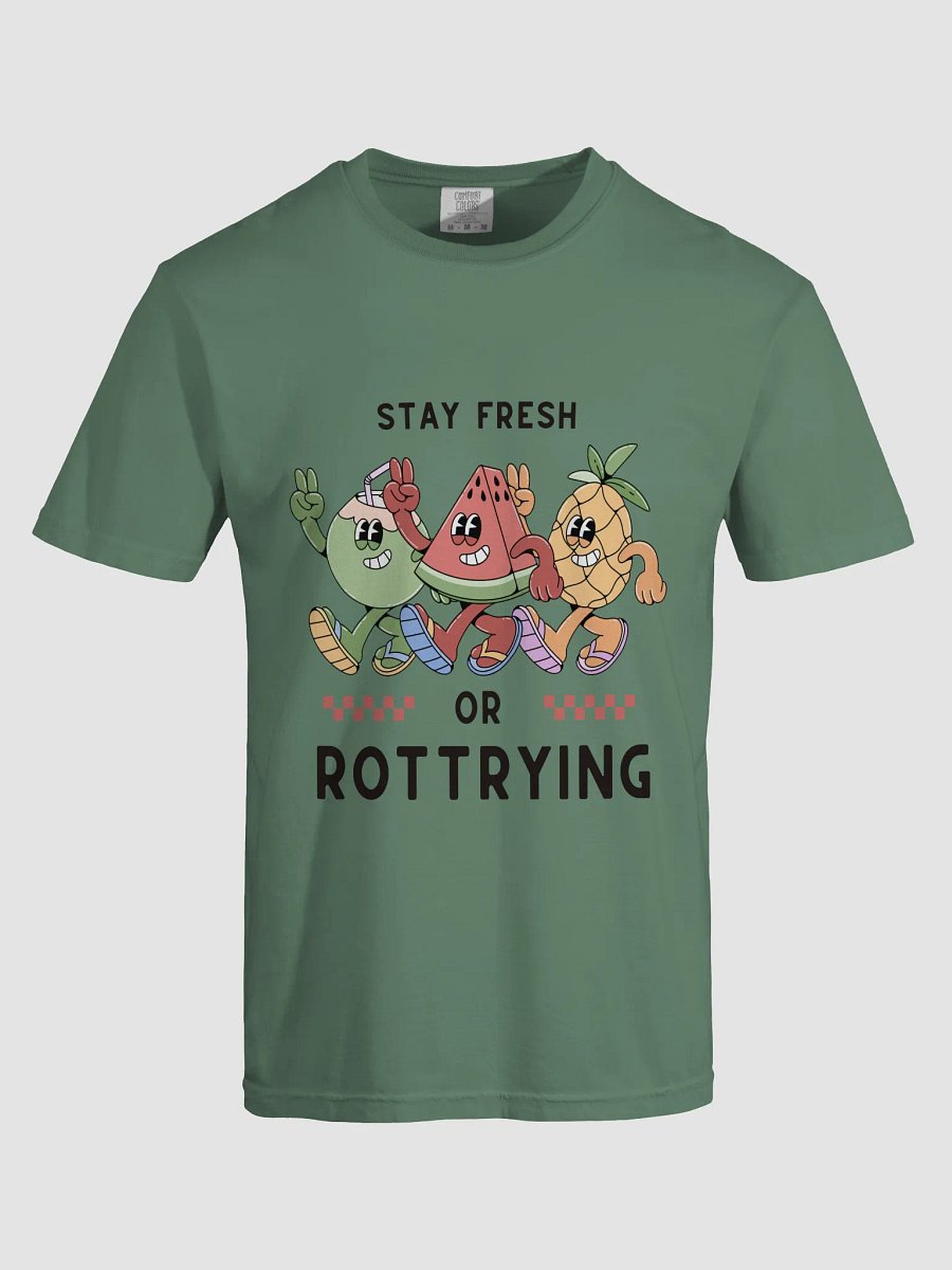 Stay Fresh or Rot Trying – Funny Fruit Squad Tee product image (62)