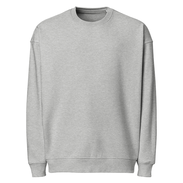 Retro Love 404 Not Found (Back Print) Organic Oversized Unisex Sweatshirt product image (10)