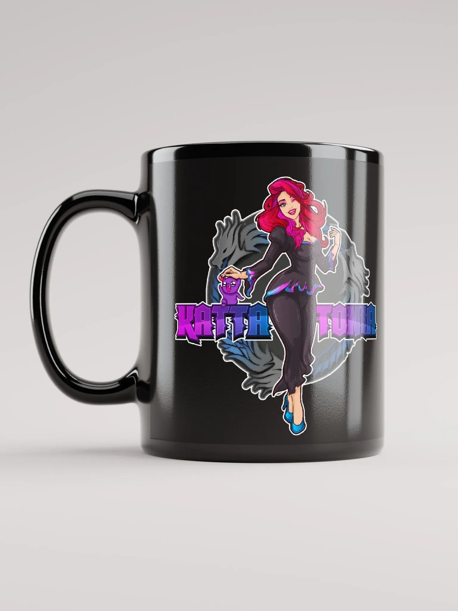 Black Mug Kattatonia - Logo 1 product image (6)