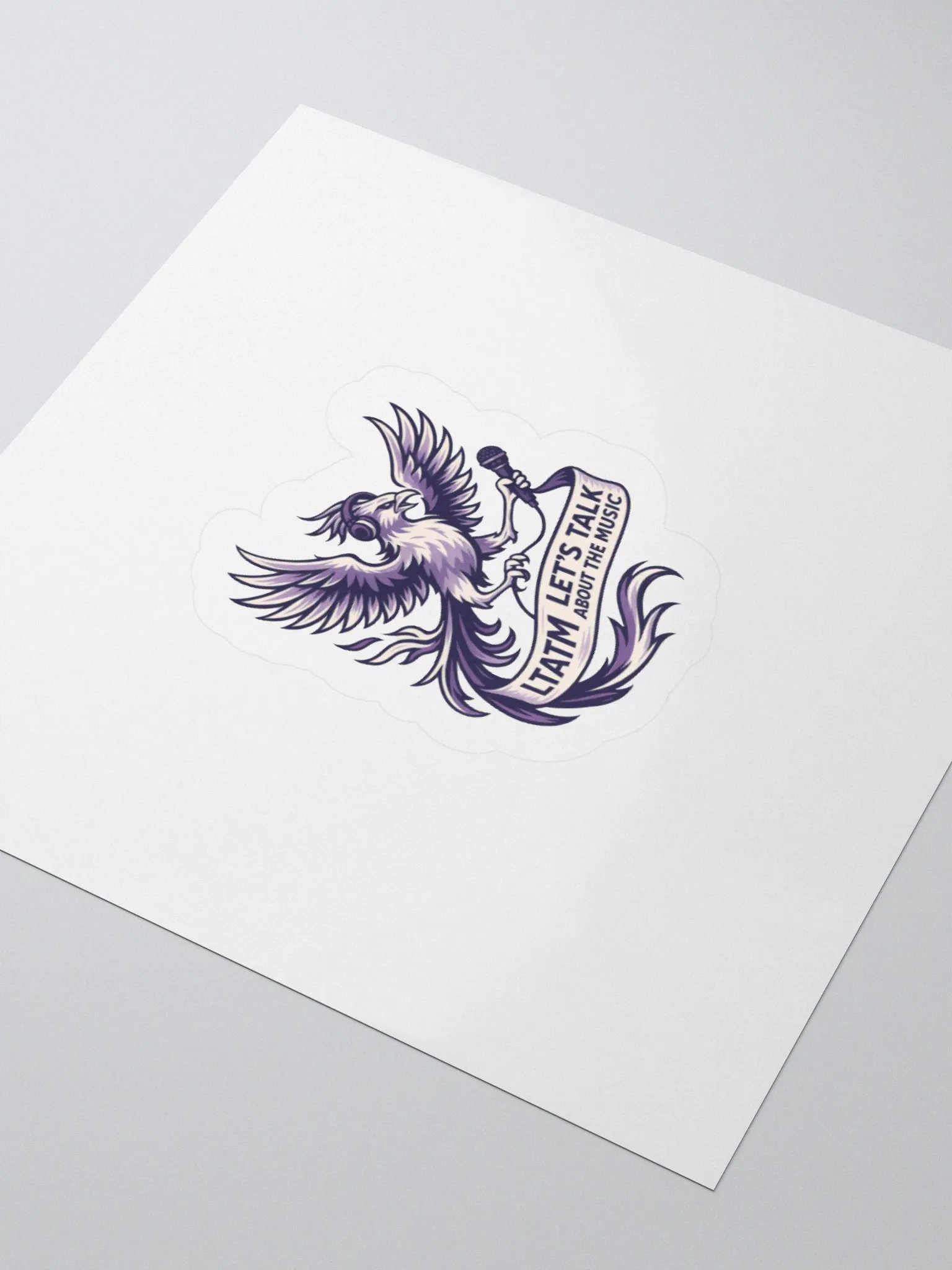 Rise & Resonate – LTATM Sticker (Die-Cut) product image (9)