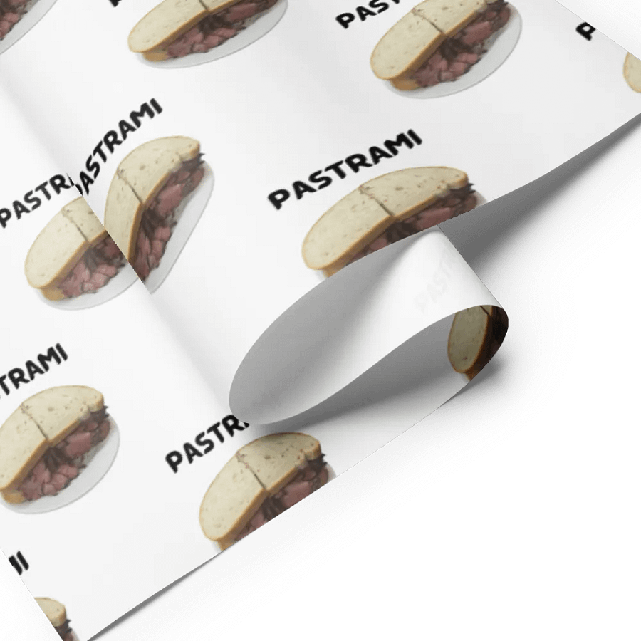 Jason's Favorite Foods Wrapping Paper product image (7)